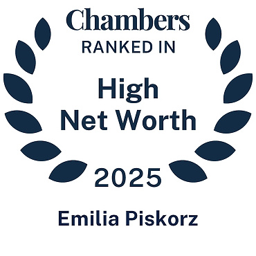 Emilia Piskorz ranked in Chambers 2025