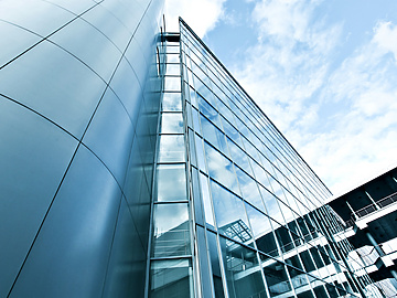 glass building