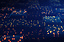 glowing lights over abstract texture