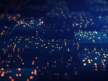 glowing lights over abstract texture