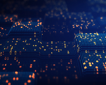 glowing lights over abstract texture