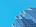abstract building blue