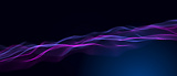 flowing purple texture on dark background