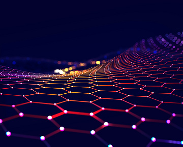 abstract glowing texture on dark background