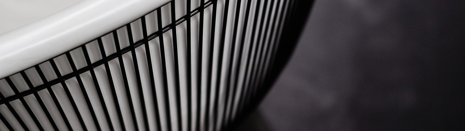 Railings on a staircase