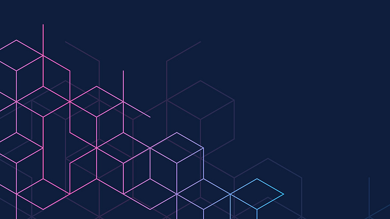 abstract blocks on dark background