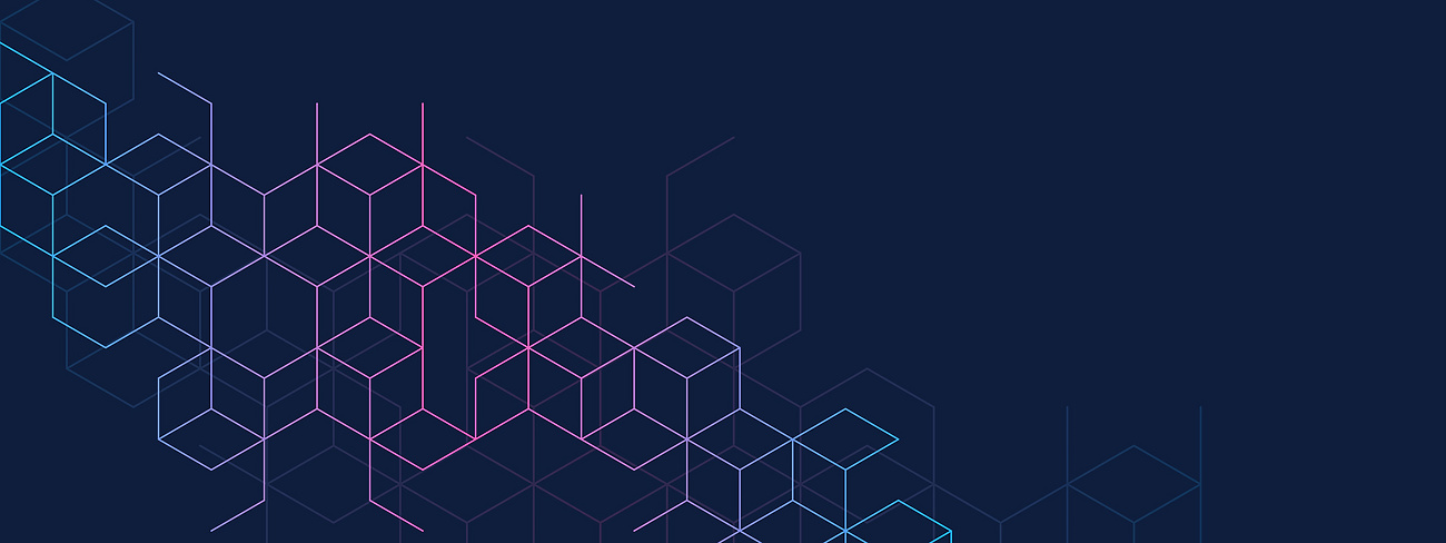 abstract blocks on dark background
