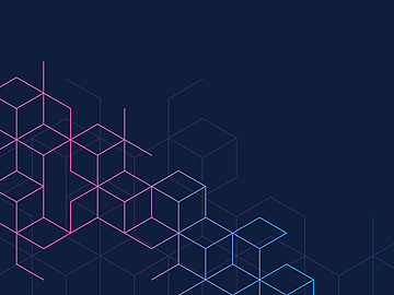 abstract blocks on dark background