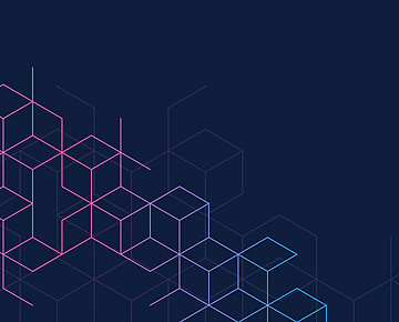 abstract blocks on dark background