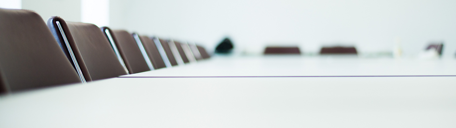a row of chairs in a room