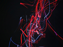 Abstract moving lights