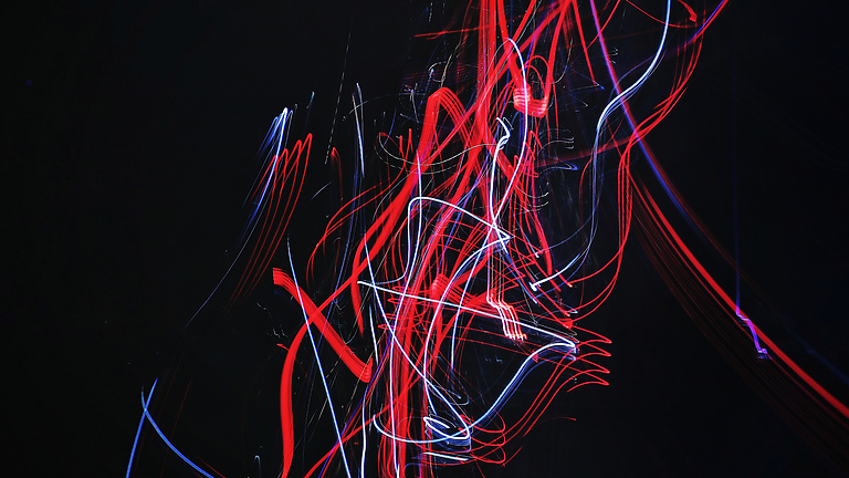 Abstract moving lights
