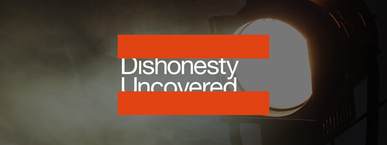 Dishonesty Uncovered Logo