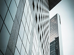 a low angle view of a building