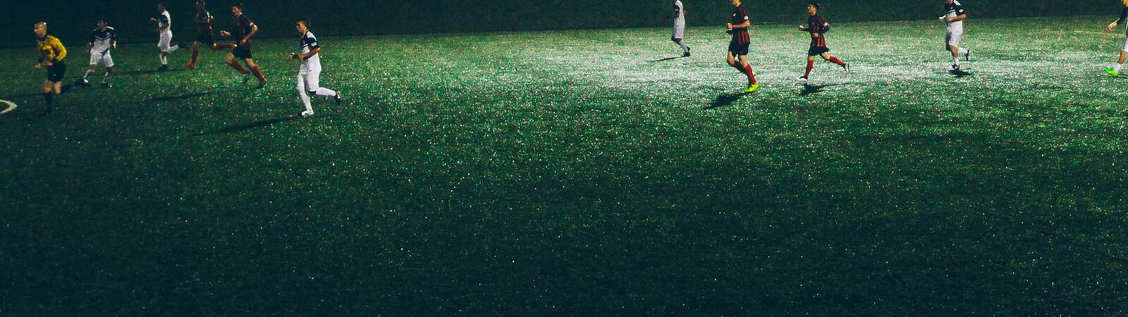 Football at night