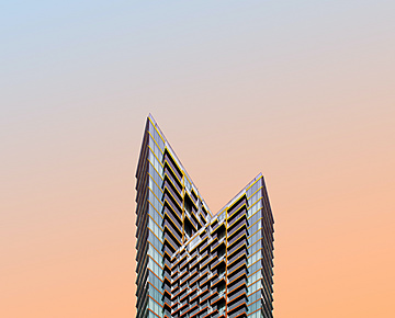 abstract building