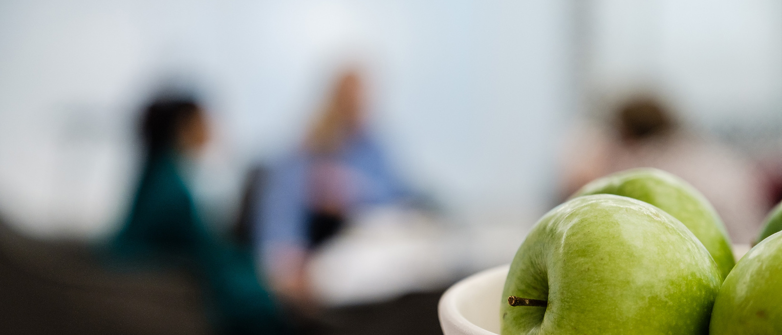 Apples in a dish - Mishcon interior shot