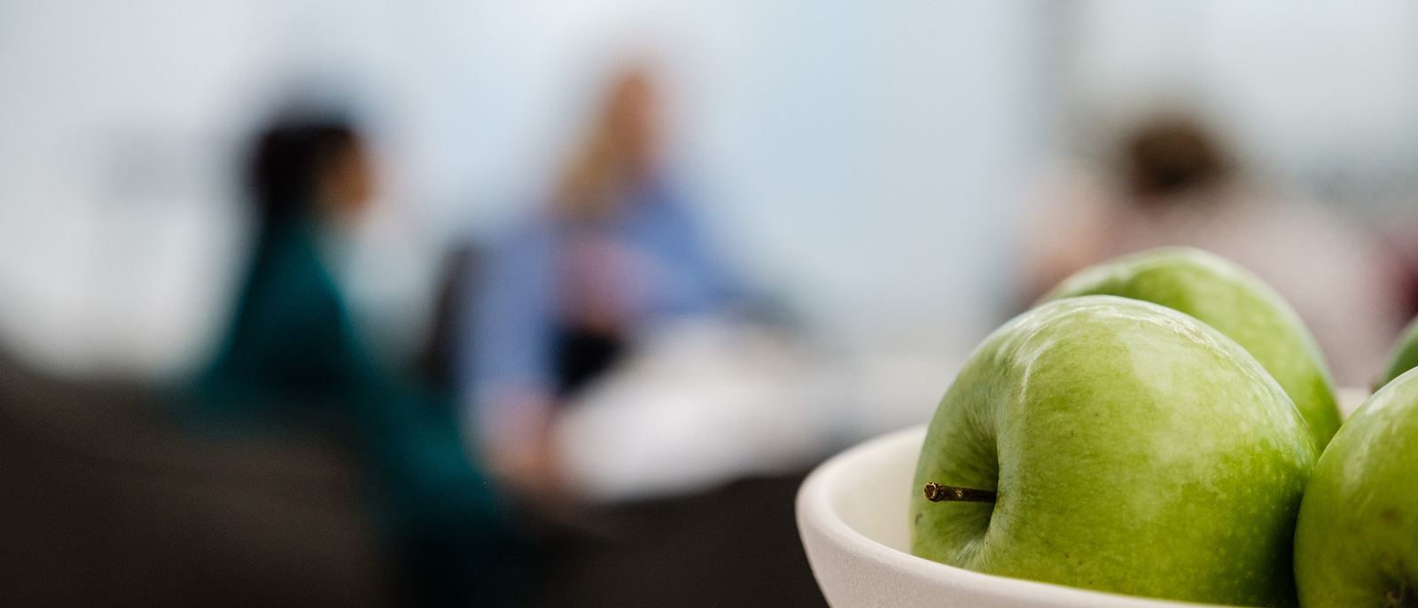 Apples in a dish - Mishcon interior shot