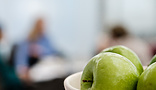 Apples in a dish - Mishcon interior shot