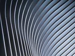 Curved abstract structure