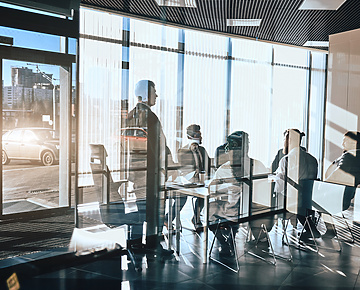 corporate office meeting