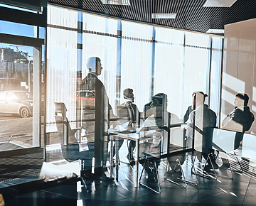 corporate office meeting