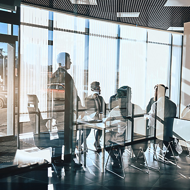 corporate office meeting