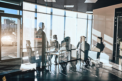 corporate office meeting