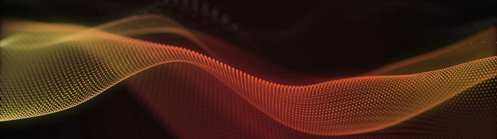 Orange Tech Waves