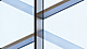 a close up of a glass building