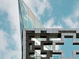 modern apartment building