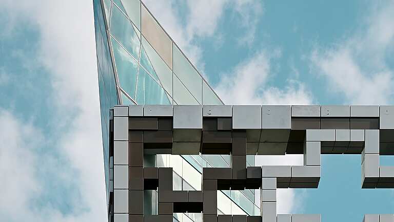 modern apartment building