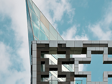 modern apartment building