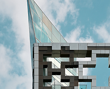 modern apartment building