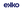 a blue text on a black background