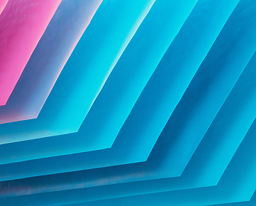 blue and pink textured lines