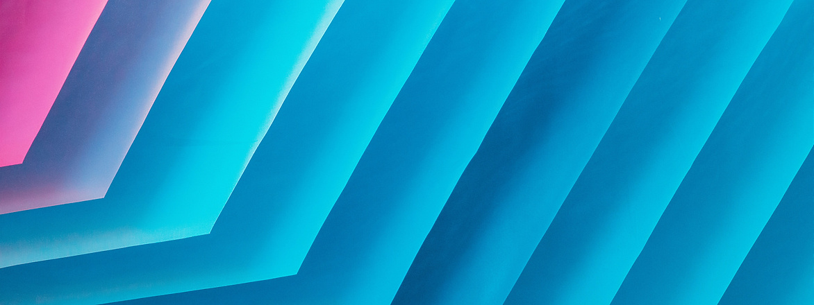 blue and pink textured lines
