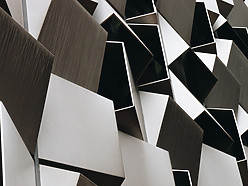 a close up of a wall