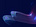 abstract dotted lights on dark blue background