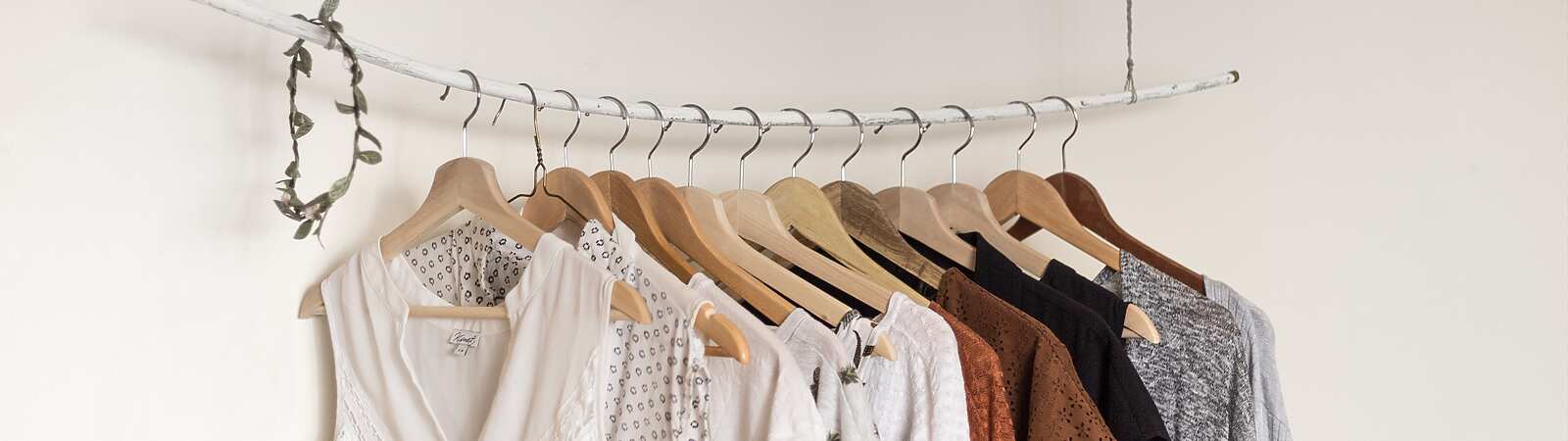 a group of clothes on swingers