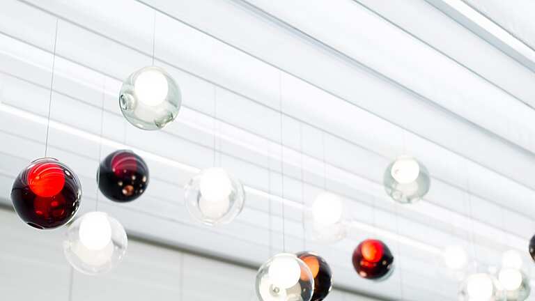 abstract ceiling lighting