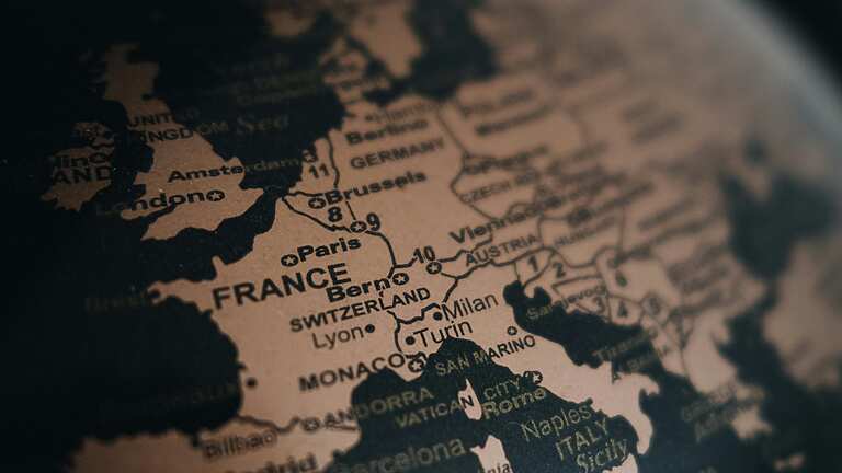 Europe map