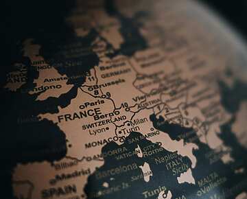 Europe map