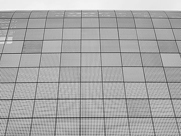 Abstract grey squares