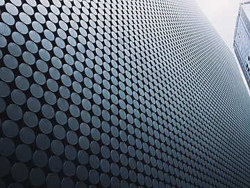 abstract pattern building dark