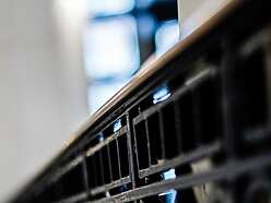 Interior railing black