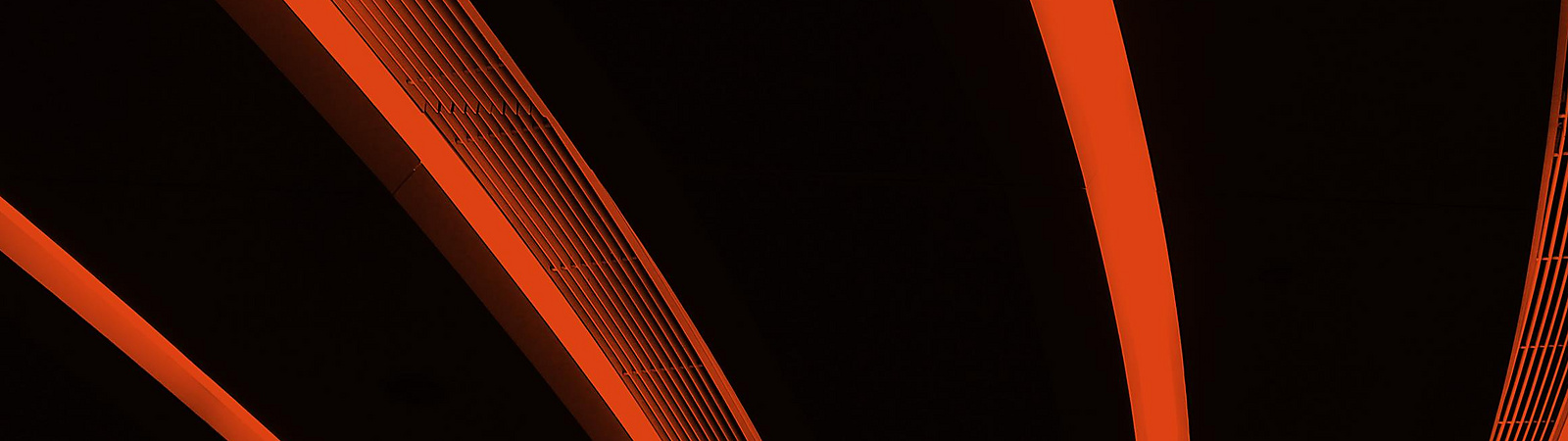 black and orange lines
