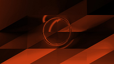 Circle over abstract background