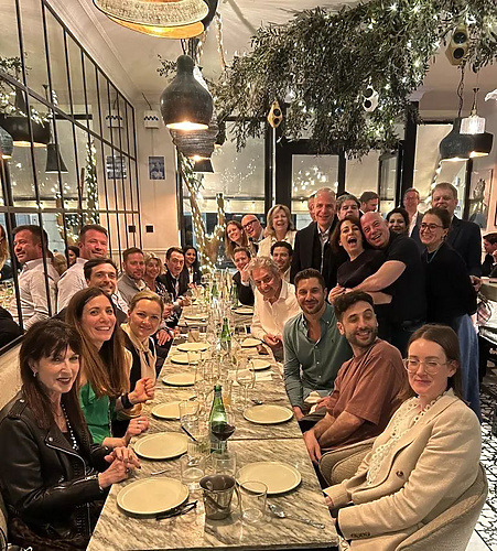 Susan Freeman with a group of people at MIPIM 2026