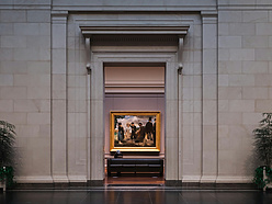 a painting on the wall